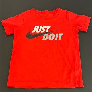 Nike Kids Red Graphic T-Shirt
